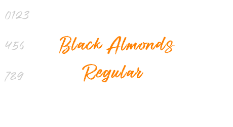 Black Almonds Regular