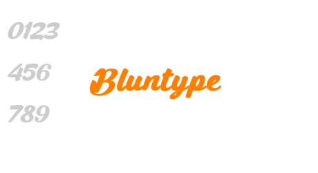 Bluntype