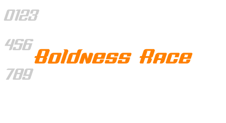 Boldness Race