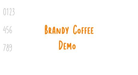 Brandy Coffee Demo