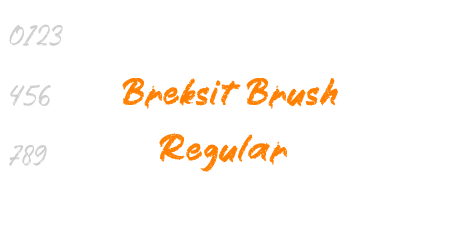 Breksit Brush Regular