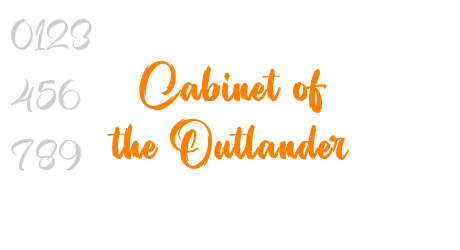 Cabinet of the Outlander