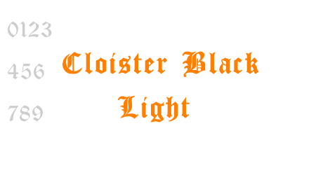 Cloister Black Light