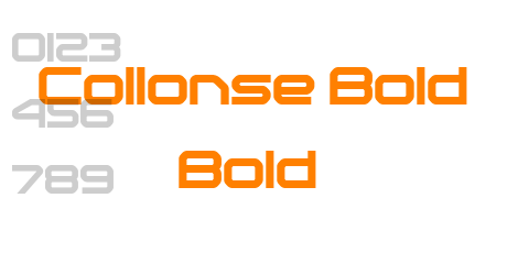 Collonse Bold Bold