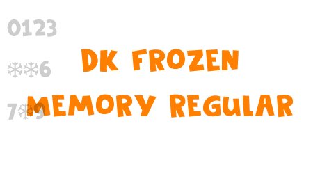 DK Frozen Memory Regular