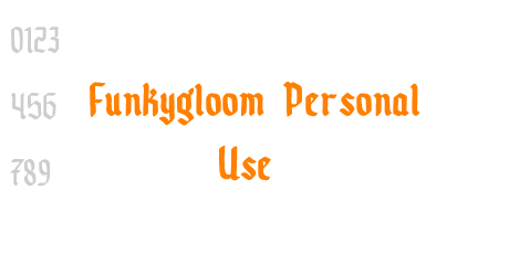 Funkygloom Personal Use