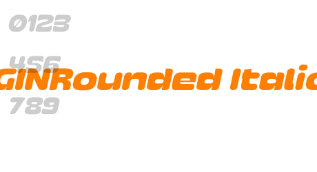 GINRounded Italic