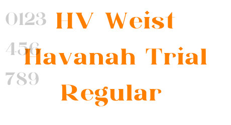 HV Weist Havanah Trial Regular
