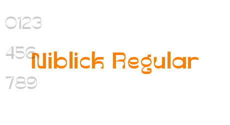 Niblick Regular