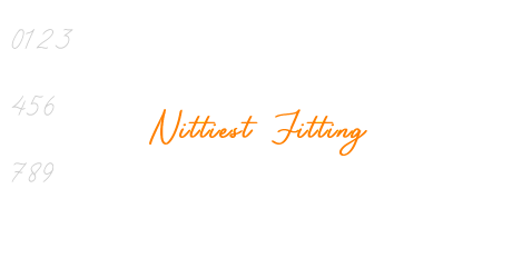 Nittiest Fitting