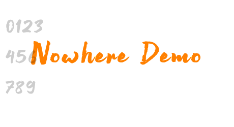 Nowhere Demo