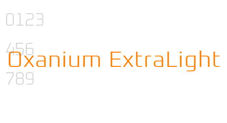 Oxanium ExtraLight