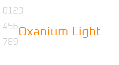 Oxanium Light