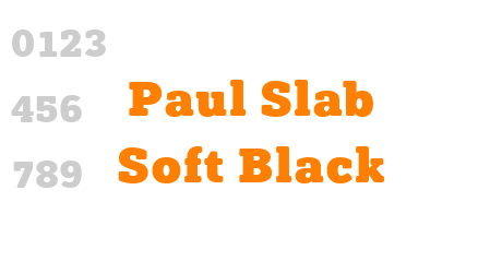 Paul Slab Soft Black