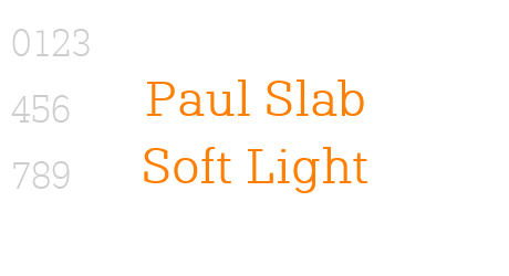 Paul Slab Soft Light