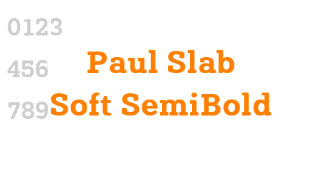 Paul Slab Soft SemiBold