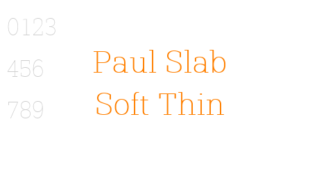 Paul Slab Soft Thin