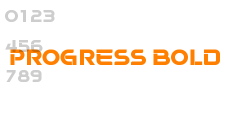 Progress Bold