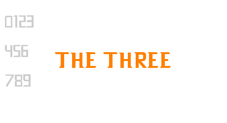 THE THREE