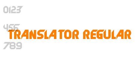 Translator Regular