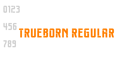 Trueborn Regular