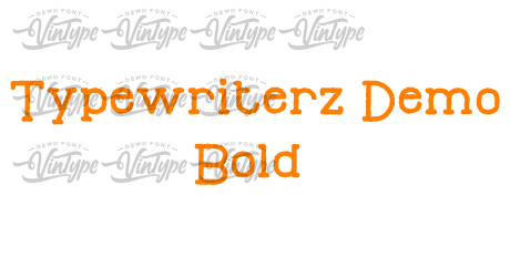 Typewriterz Demo Bold