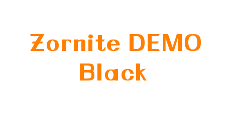 Zornite DEMO Black