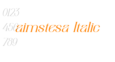 aimstesa Italic
