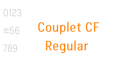 Couplet CF Regular