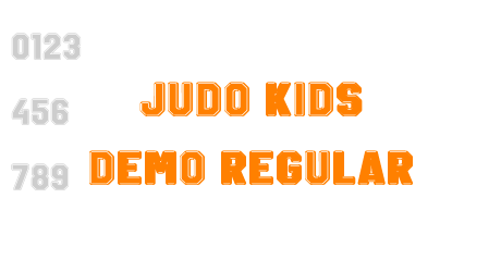 Judo Kids Demo Regular