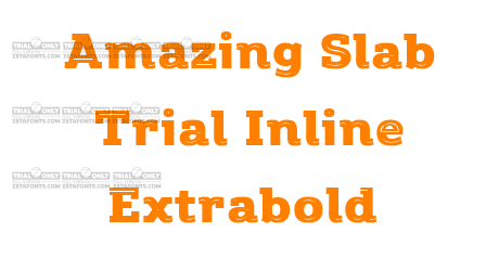 Amazing Slab Trial Inline Extrabold
