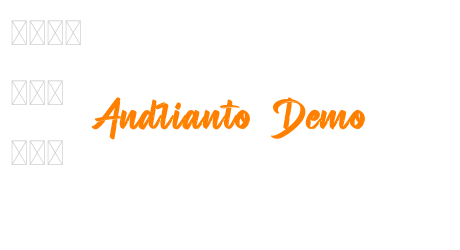 Andrianto Demo