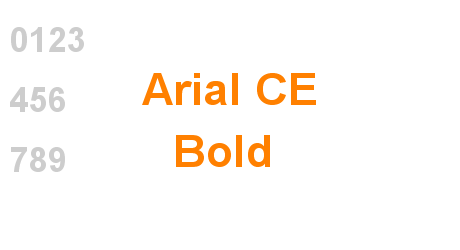 Arial CE Bold