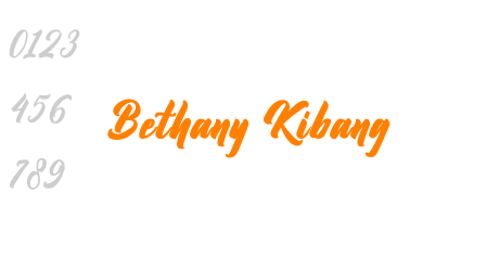 Bethany Kibang