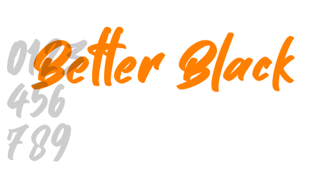 Better Black