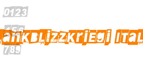 Blankblizzkriegi Italic