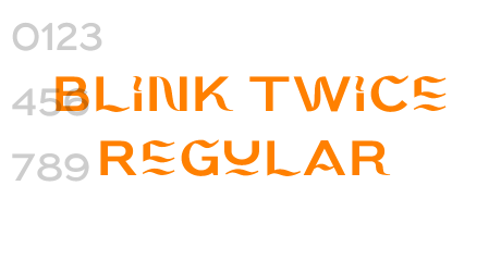 Blink Twice Regular