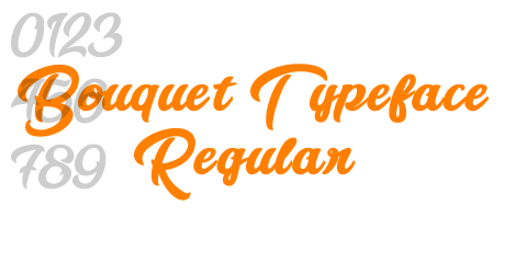 Bouquet Typeface Regular