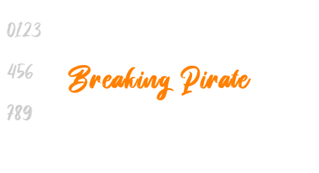 Breaking Pirate