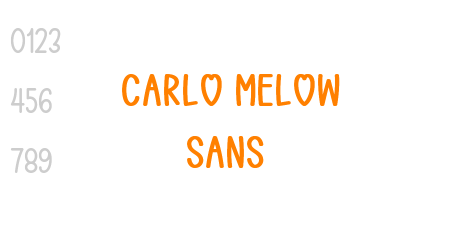 Carlo Melow Sans