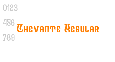 Chevante Regular