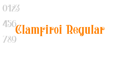Clamfiroi Regular