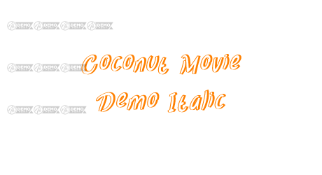 Coconut Movie Demo Italic