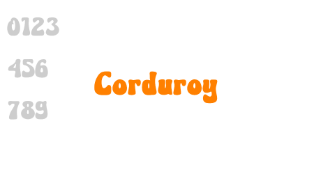 Corduroy