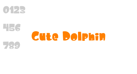 Cute Dolphin
