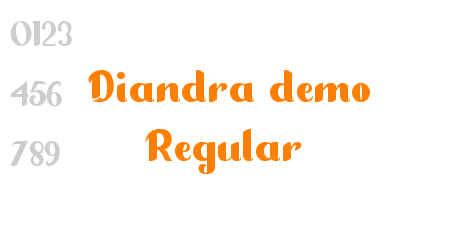 Diandra demo Regular