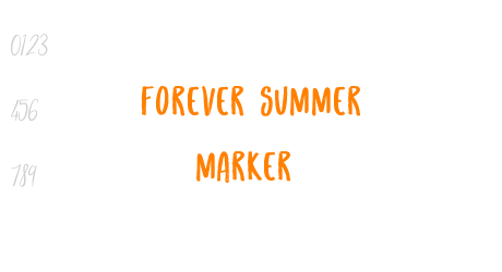 Forever Summer Marker