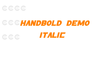 Handbold Demo Italic