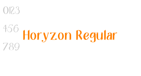 Horyzon Regular