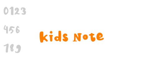 Kids Note